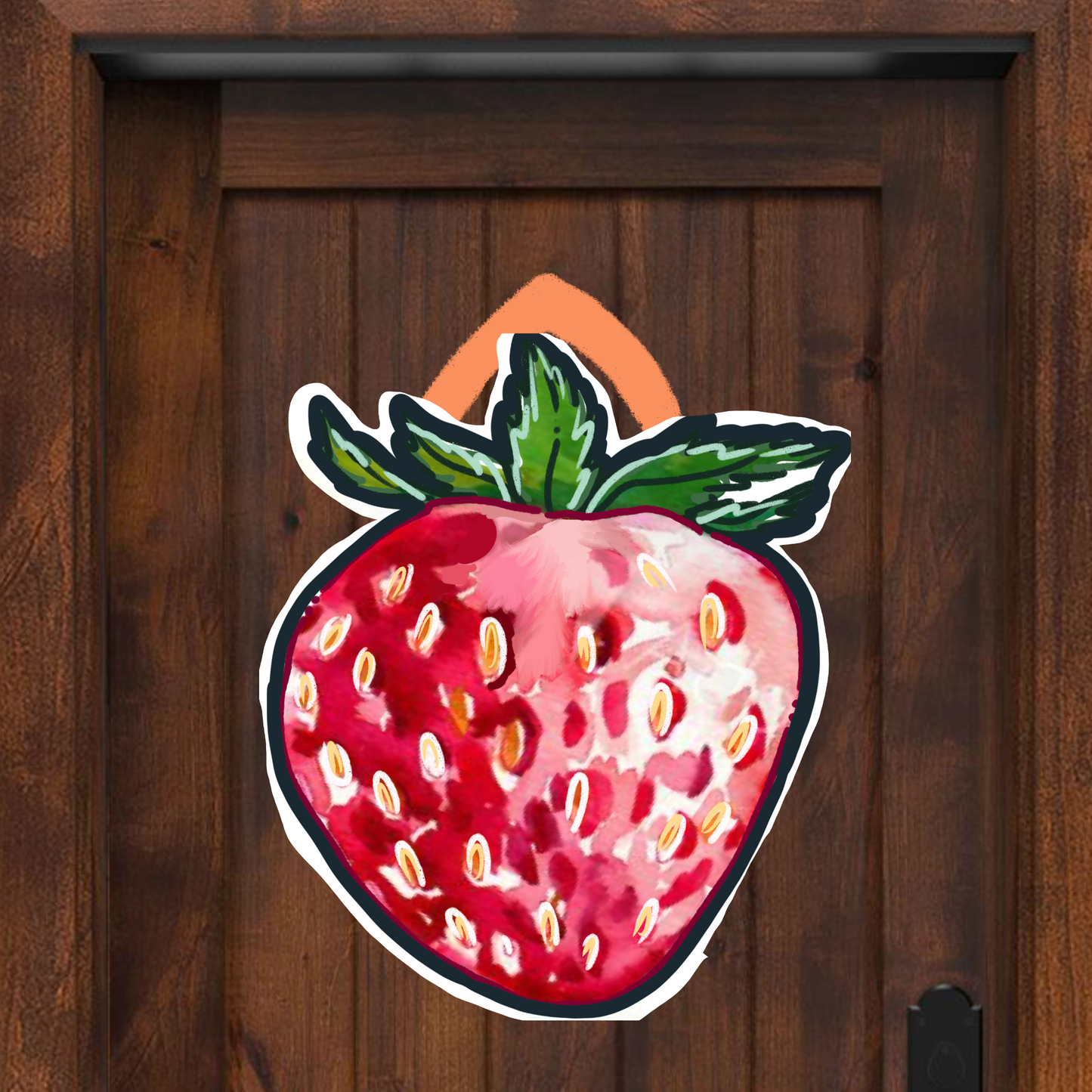 Strawberry Door Hanger