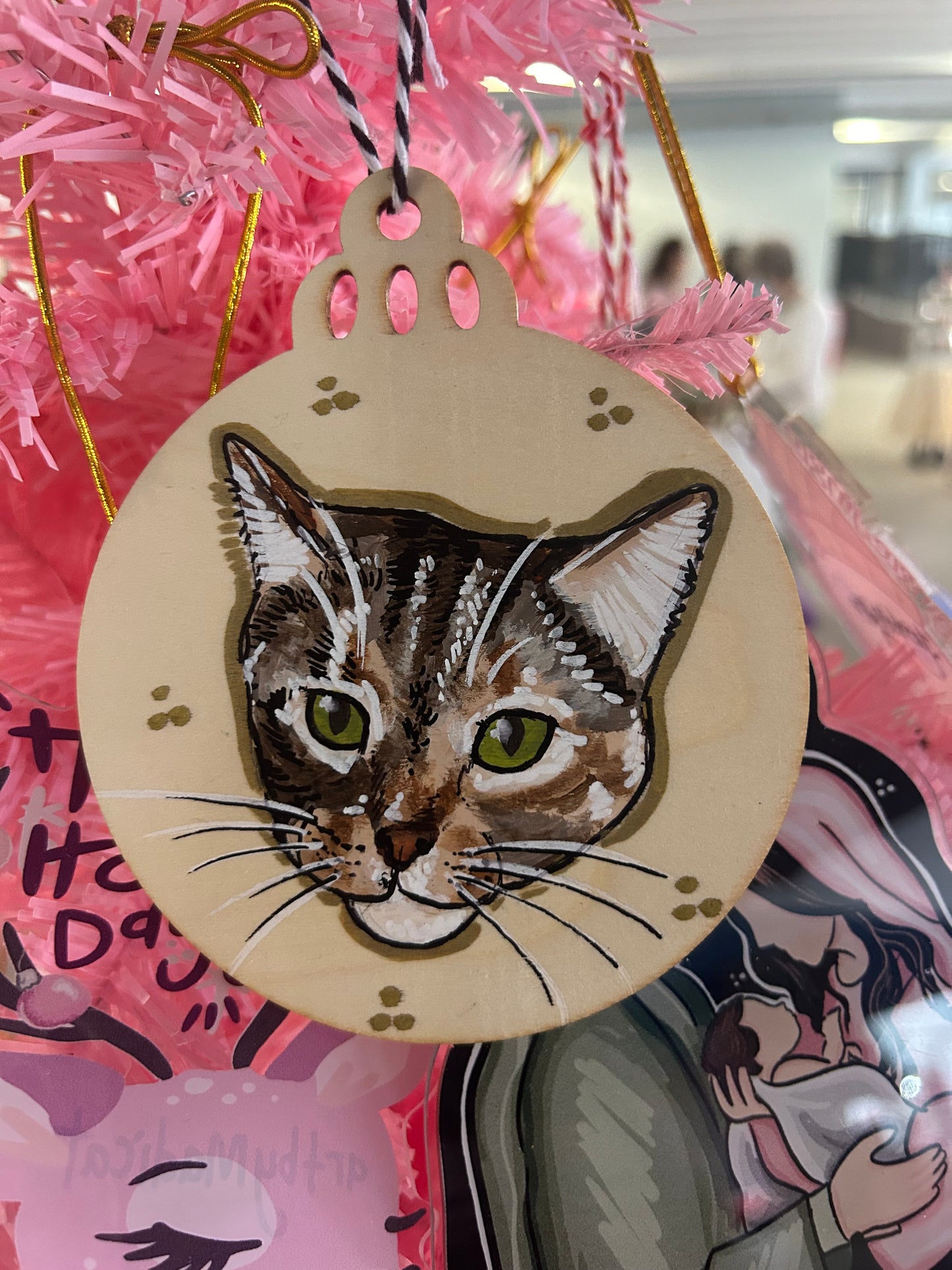 Custom Wooden Pet Ornament