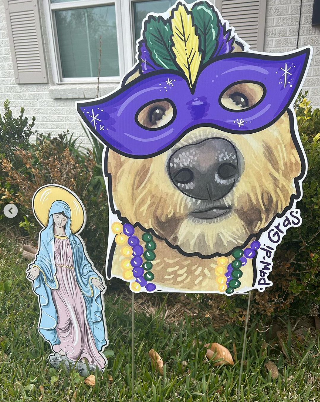 Turn Any Door Hanger into a Yard Sign!