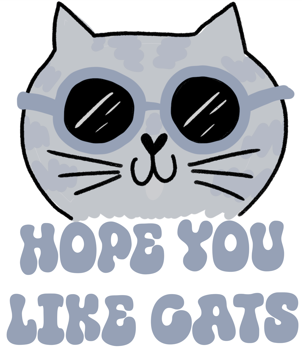 Hope You Like Cats With Cat Door Hanger