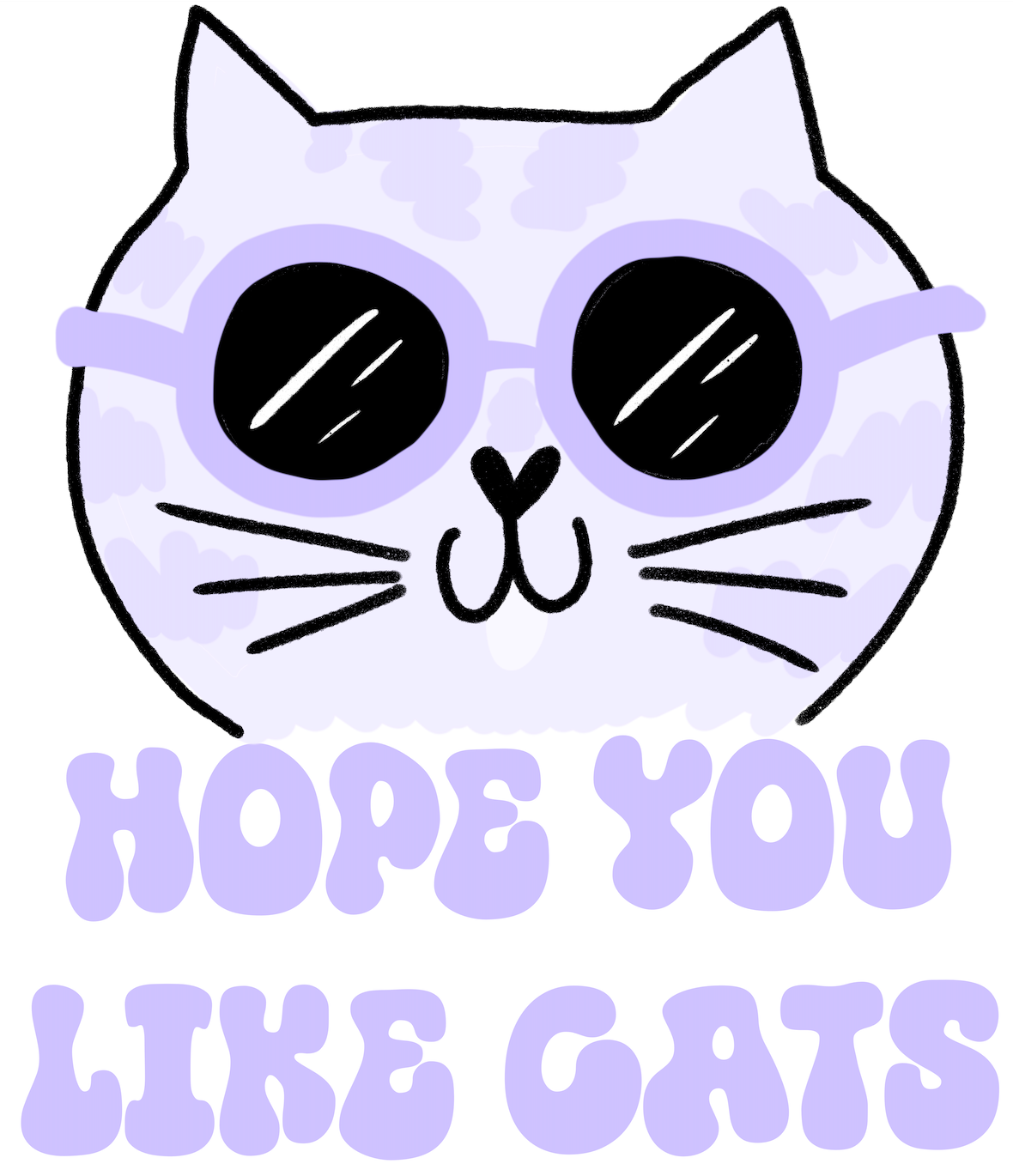 Hope You Like Cats With Cat Door Hanger