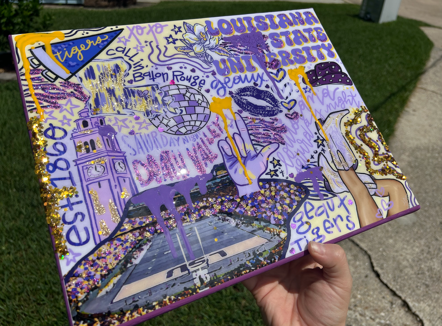 Butterfly Mount Carmel Academy Doodle