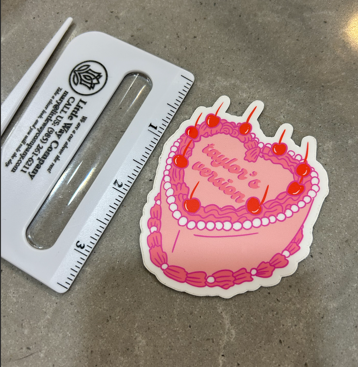 Demure Vinyl Sticker