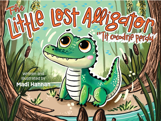 Little Lost Alligator Signed Children's Book