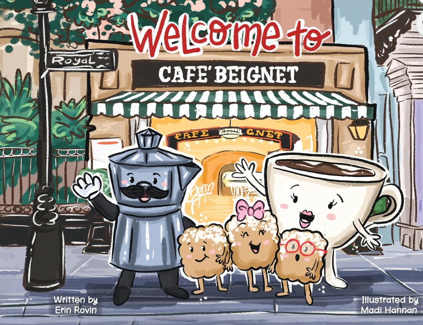 Welcome to Cafe Beignet - Children's Book