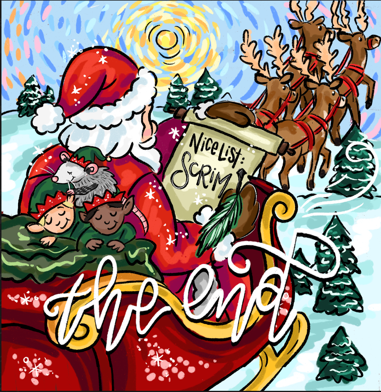 Scrim on the Run: Christmas Fun!