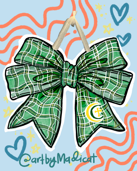 Cabrini Bow Coquette Door Hanger