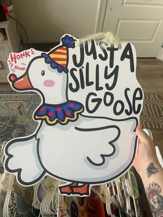 Silly Goose Door hanger
