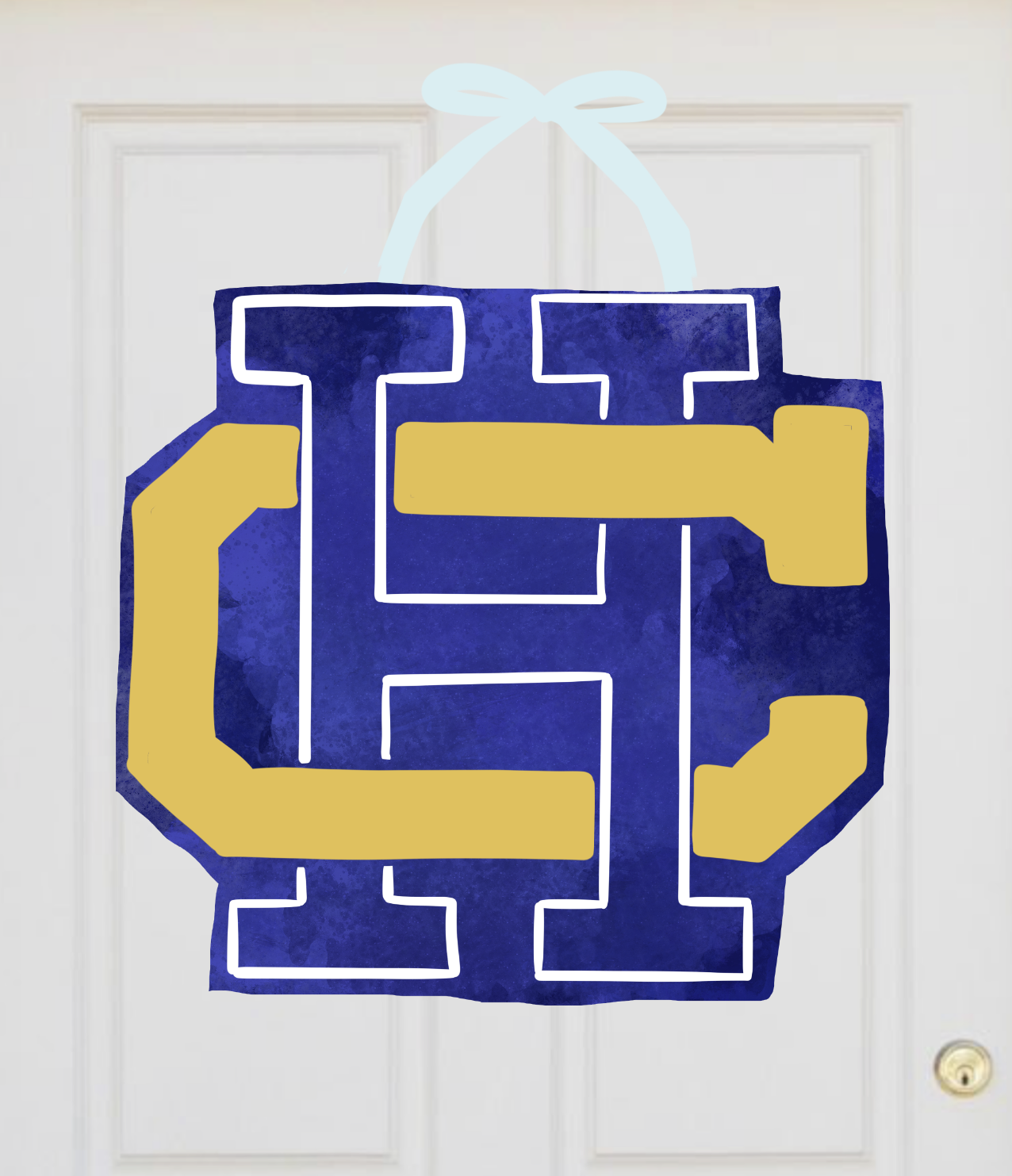 Holy Cross Illustrated Doorhanger