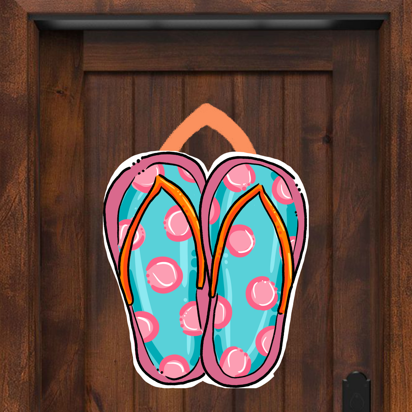 Flip Flop Door Hanger