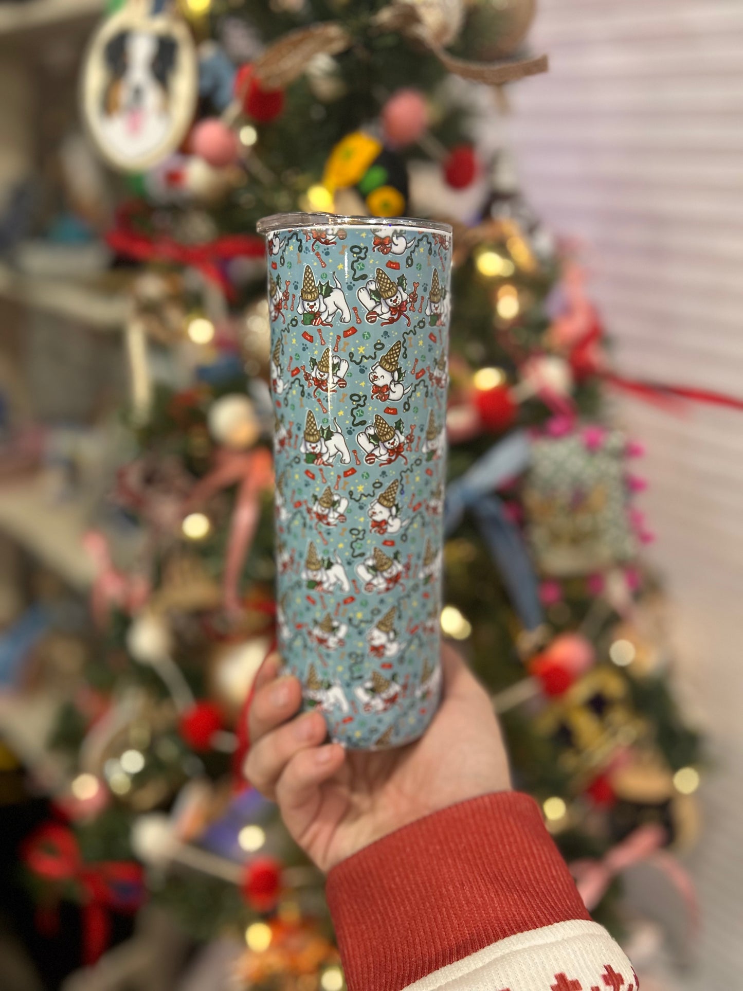 Jingle Jingle Puppy 20 Oz. Tumbler Cup