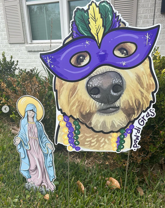 Turn Any Door Hanger into a Yard Sign!