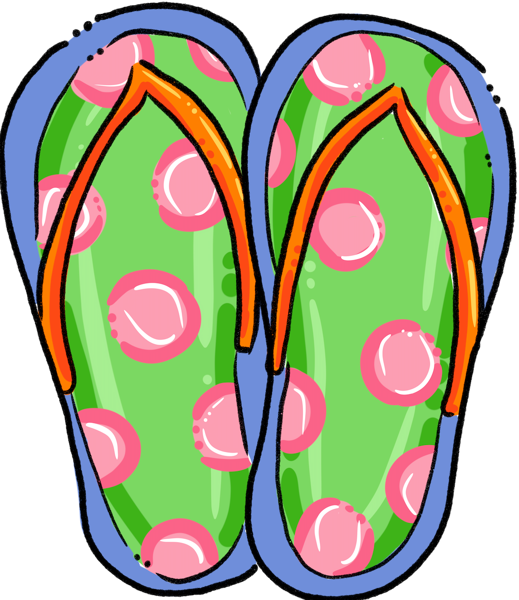 Flip Flop Door Hanger