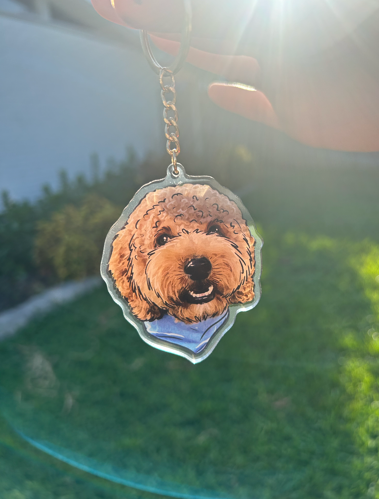 CUSTOM Pet Acrylic Key Chain